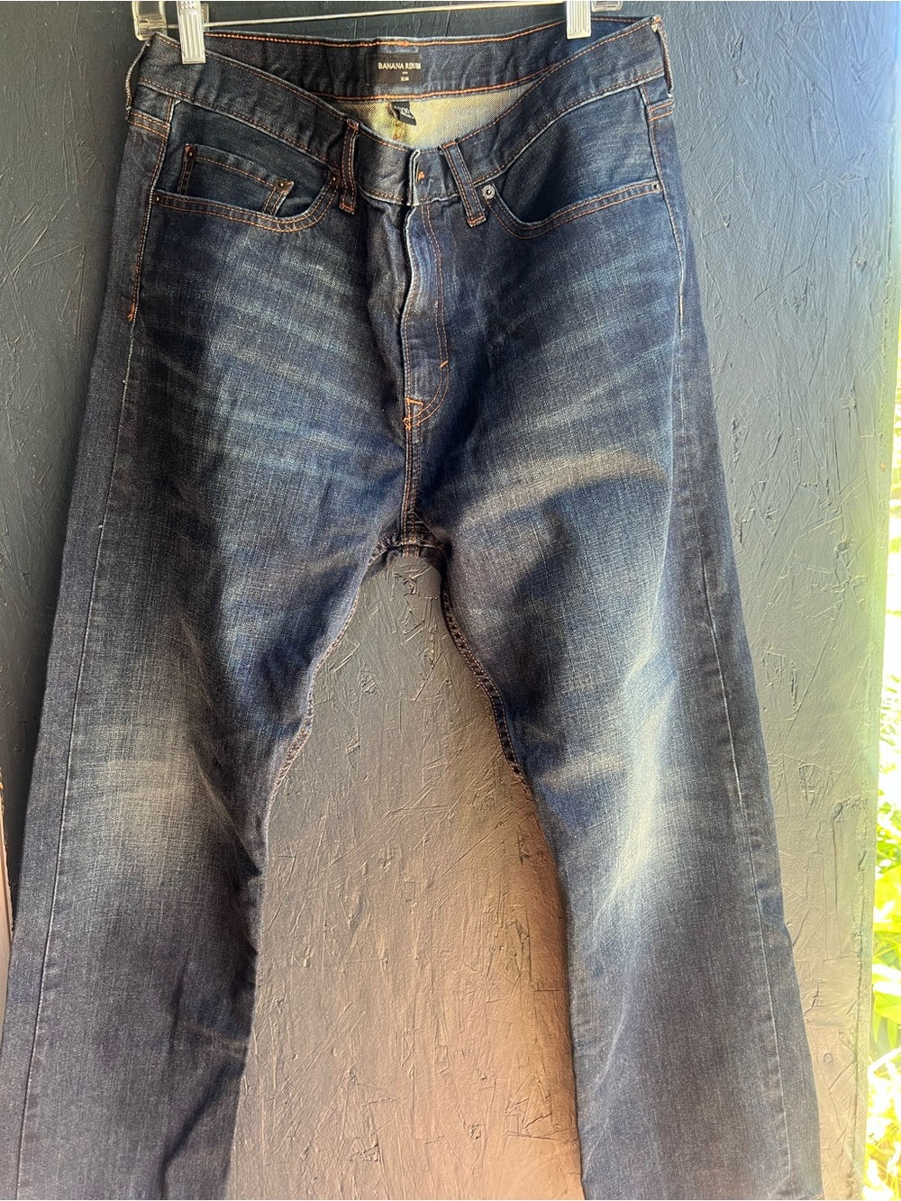 Banana Republic Dark Blue Straight Men’s Jeans 36x30